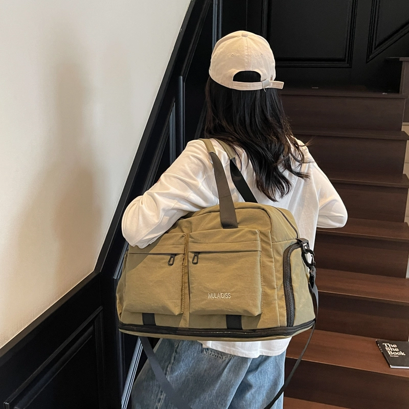 醇龙 干湿分离运动健身旅游 牛津布 单肩手提包 男女同款情侣款 多色
