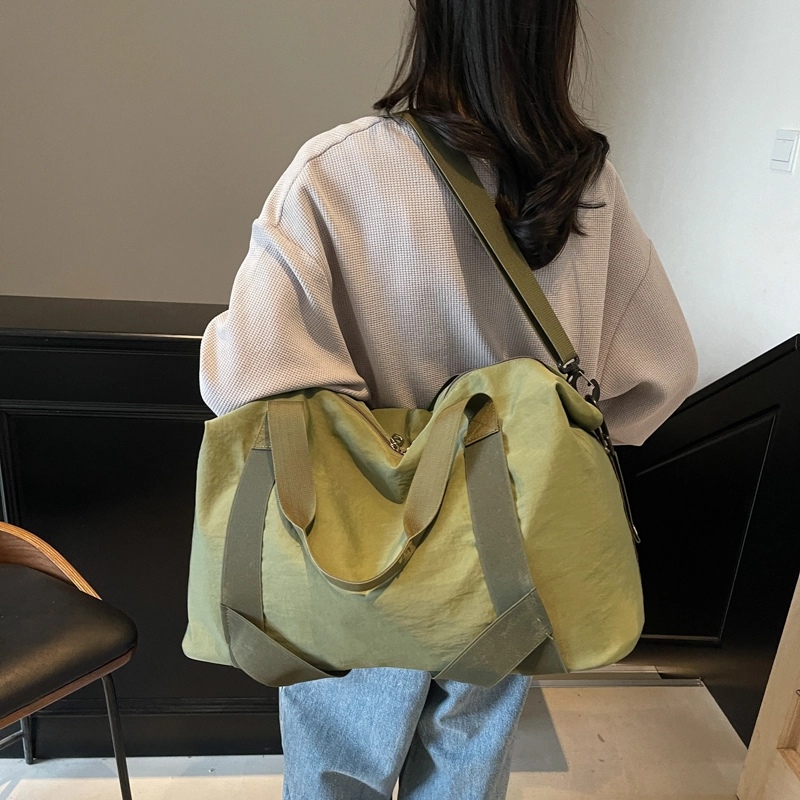 醇龙 时尚轻便大容量手提出差行李包短途旅游衣物收纳包 尼龙 旅行包 男女同款情侣款 多色