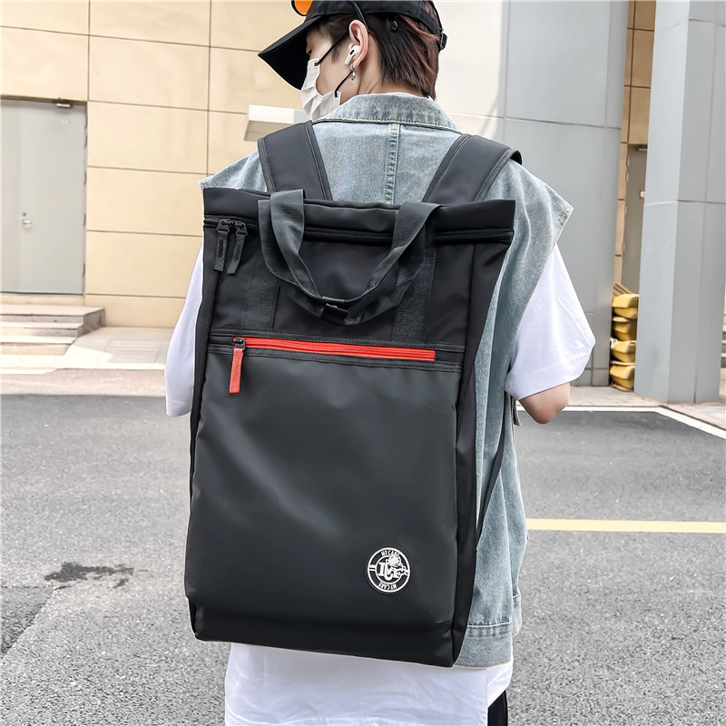 醇龙 撞色设计大容量高颜值时尚百搭简约轻便 复合布 双肩包 常规 男女同款情侣款 多色