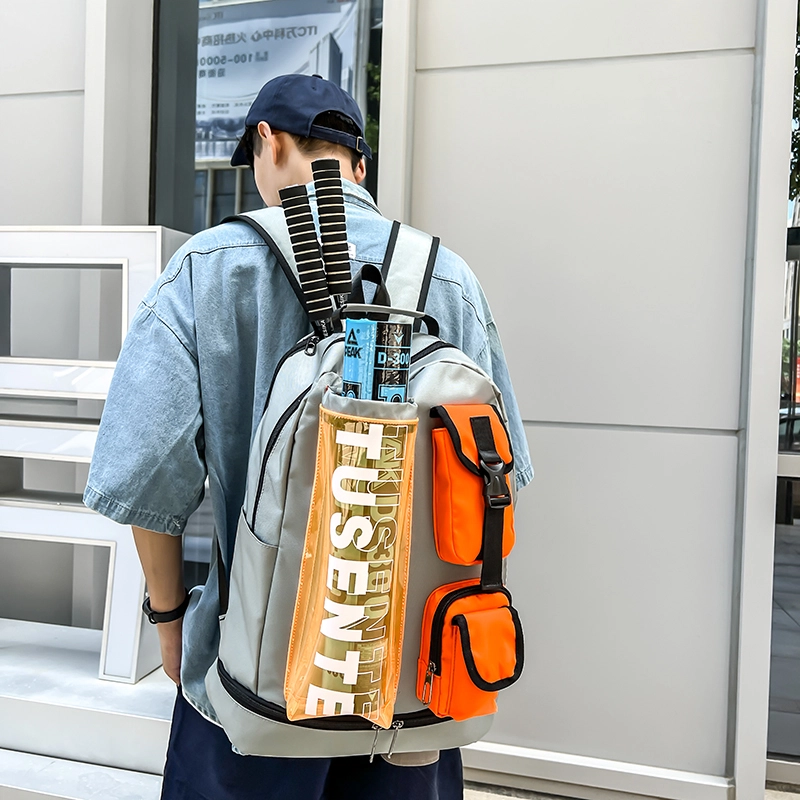 醇龙 男女通用 多色 牛津布 大容量拉链开合休闲 双肩包