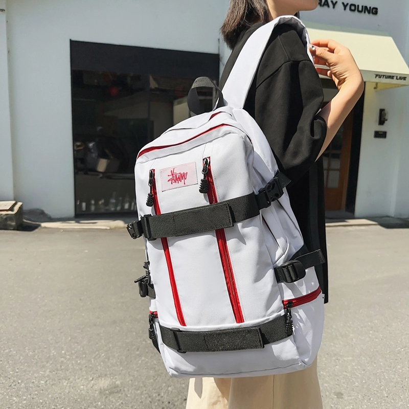 醇龙 日系潮牌电脑旅行大容量学生 牛津布 双肩包 男女同款情侣款 多色