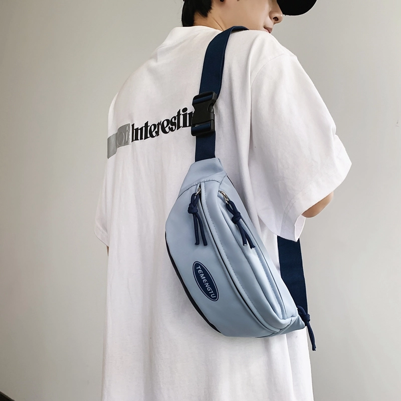 醇龙 休闲背包运动健身 尼龙 胸包 男女同款情侣款 黑/绿/蓝/红/粉