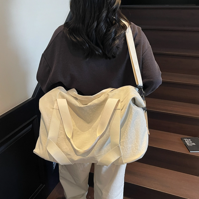 醇龙 时尚轻便大容量手提出差行李包短途旅游衣物收纳包 尼龙 旅行包 男女同款情侣款 多色