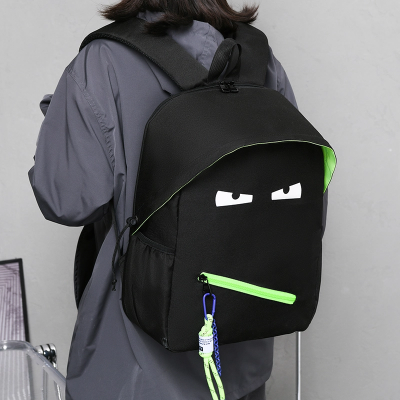 醇龙 韩版个性小怪兽 防水面料 双肩包 男女同款情侣款 多色