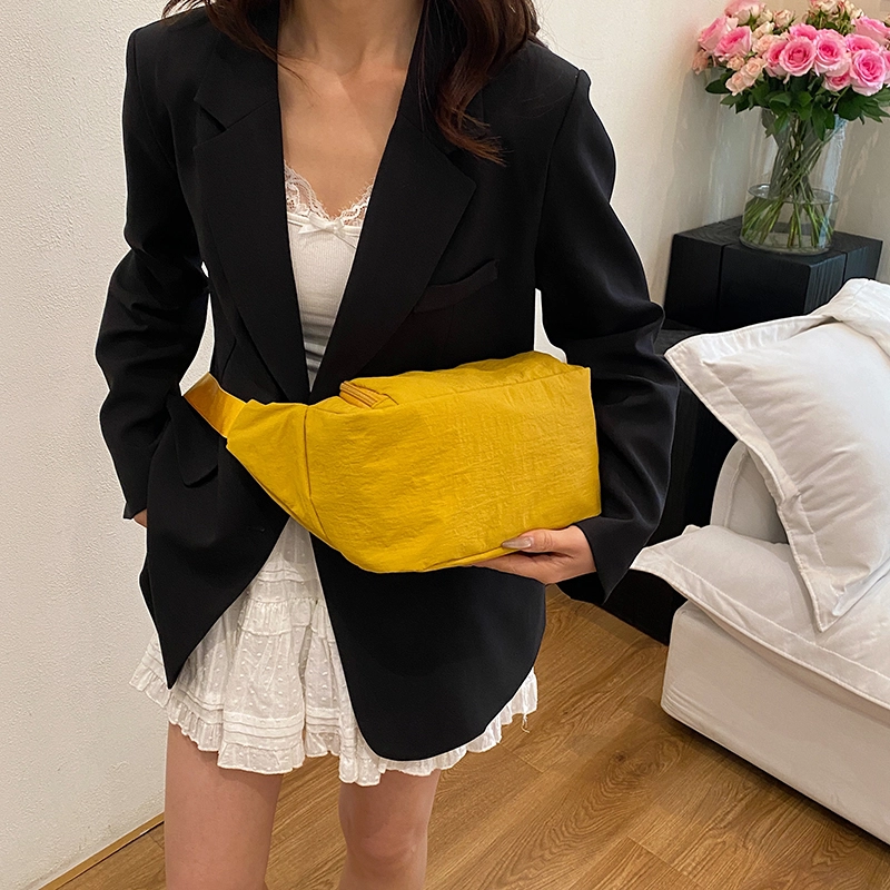 醇龙 纯色简约外出轻便时尚潮流 尼龙 斜挎单肩包 常规 男女同款情侣款 多色