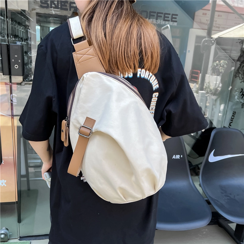 醇龙 韩版简约便携高级通勤 牛津布 胸包 常规 男女同款情侣款 多色