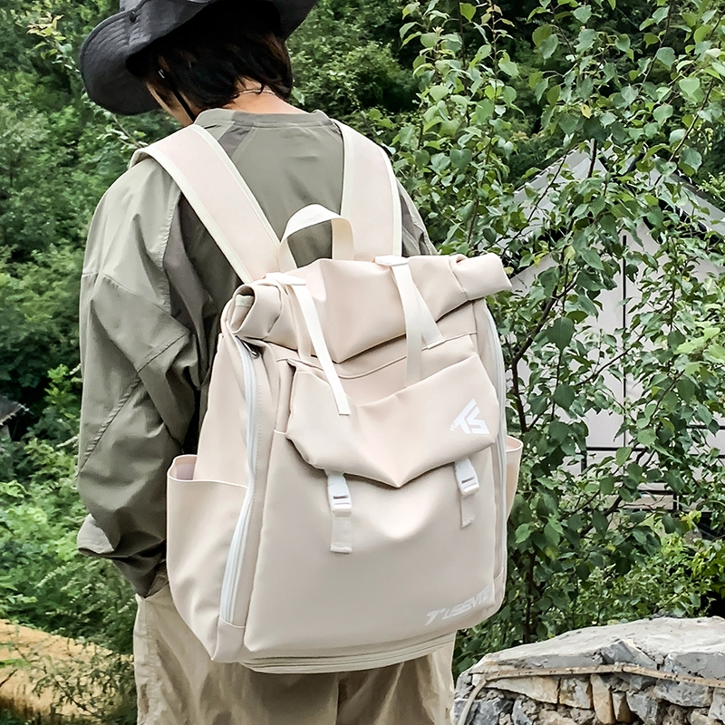 醇龙 个性大容量工装纯色时尚潮流 牛津布 双肩包 常规 男女同款情侣款 多色