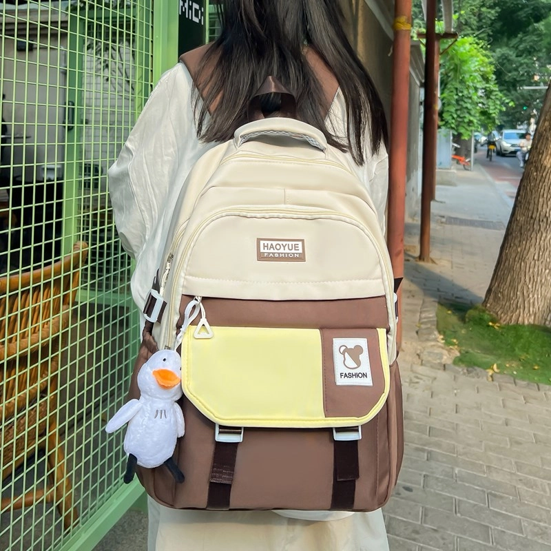 醇龙 轻便休闲 尼龙布 双肩包 男女同款情侣款 多色