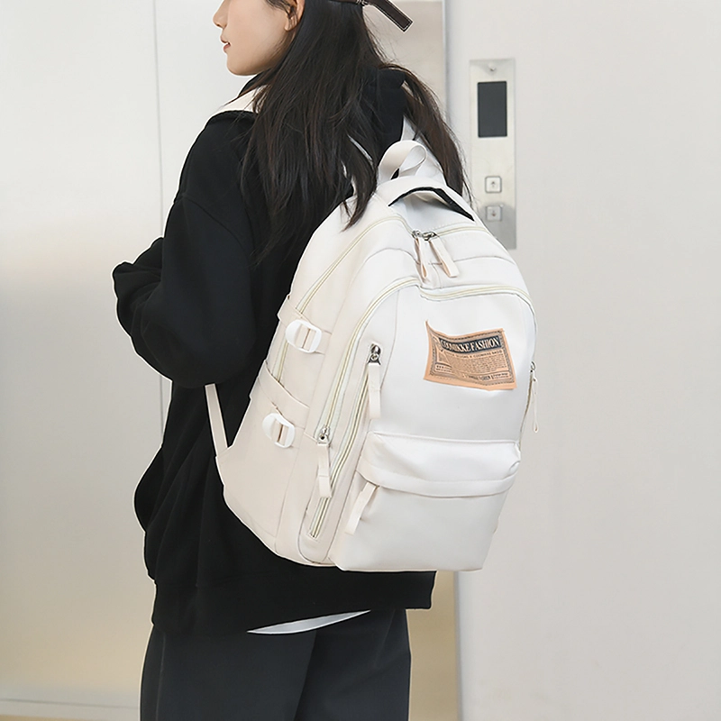 茵初 大容量时尚潮流 尼龙 双肩包 常规 男女同款情侣款 多色