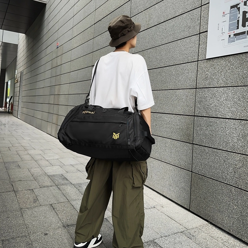 醇龙 干湿分离带独立鞋仓 尼龙 旅行包  男女同款情侣款 多色