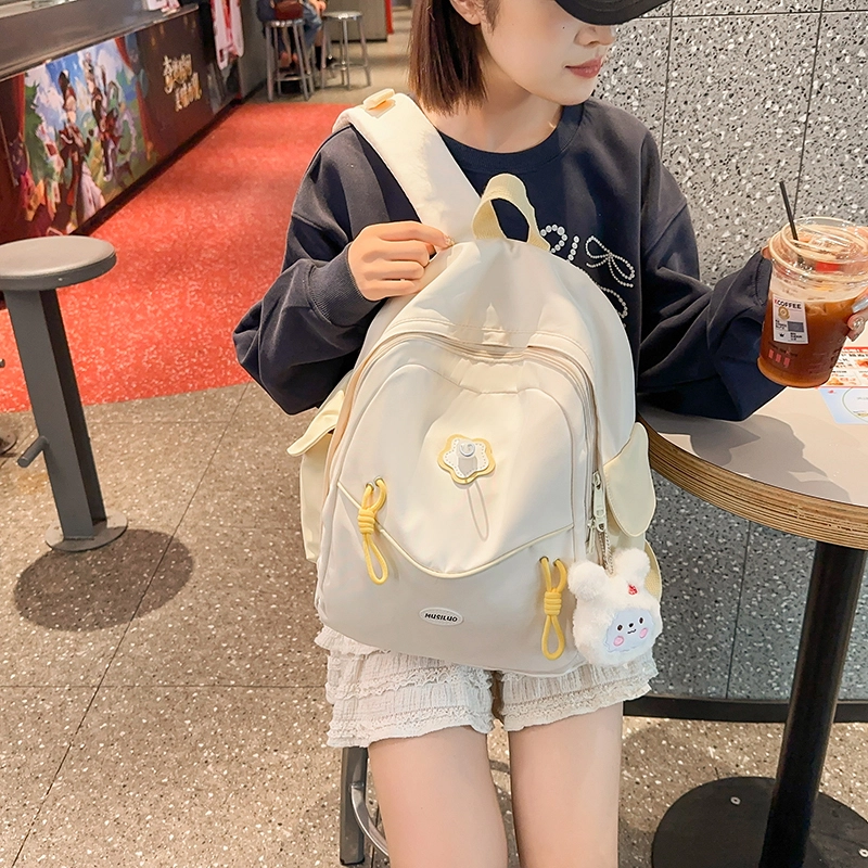 醇龙 高颜值小众洋气简约百搭外出旅游轻便 尼龙 双肩包 女款 多色