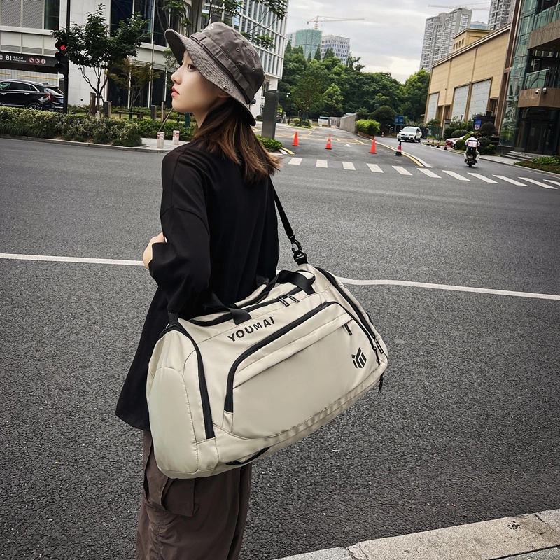 醇龙 干湿分离带独立鞋仓 尼龙 旅行包  男女同款情侣款 多色