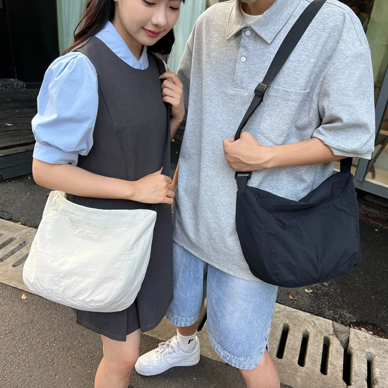醇龙  简约休闲学生百搭时尚 单肩包斜挎包 尼龙 男女同款情侣款 多色