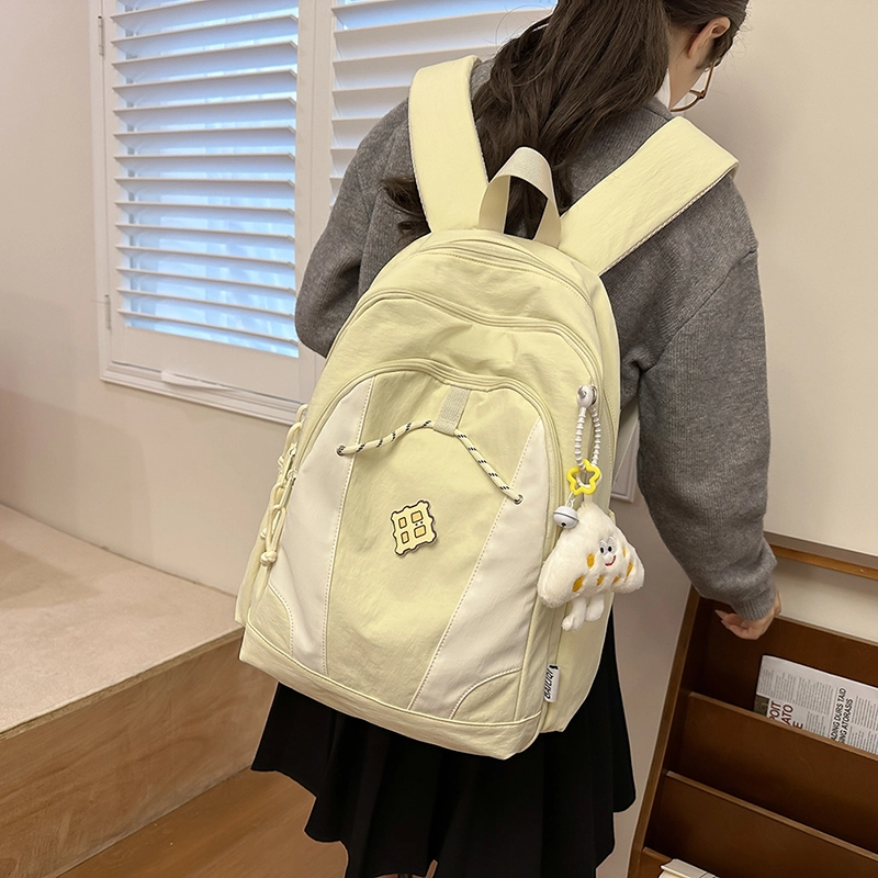 醇龙 暗黑系工装风街拍时尚轻便 尼龙 双肩包 女款 多色