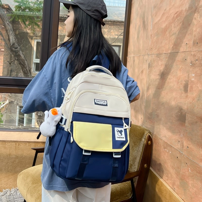 醇龙 轻便休闲 尼龙布 双肩包 男女同款情侣款 多色