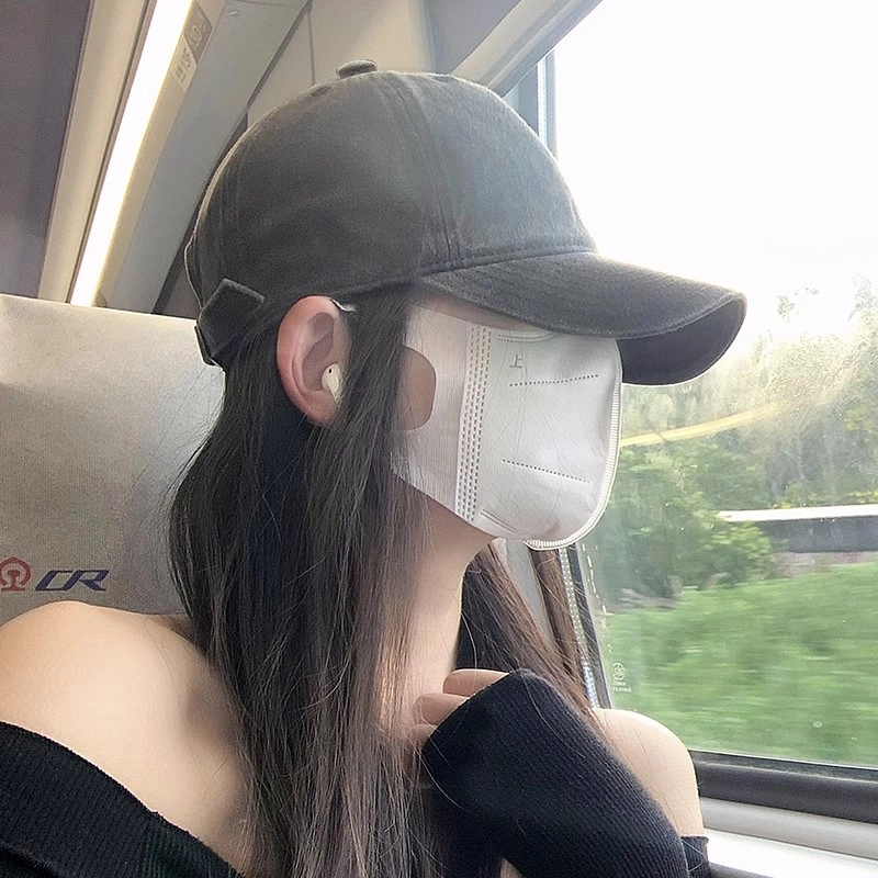 艾佳微 复古水洗做旧纯色棒球帽 休闲百搭大头围显脸小防晒遮阳 棉 鸭舌帽 男女同款情侣款 多色可选