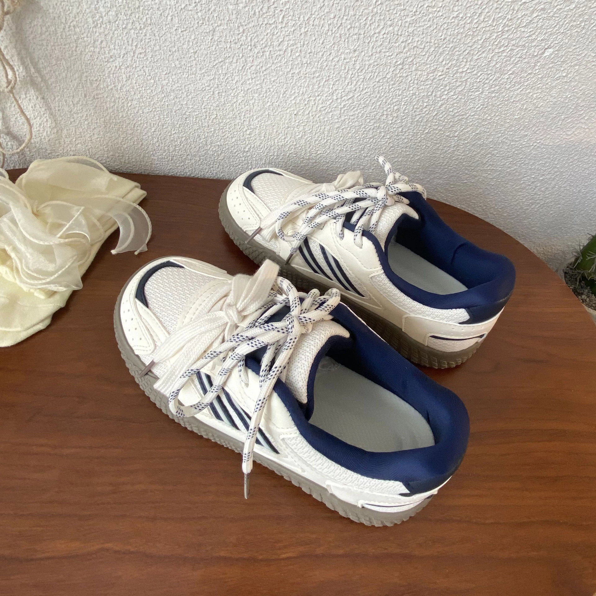 复古百搭时尚休闲德训鞋 低帮 板鞋 女款