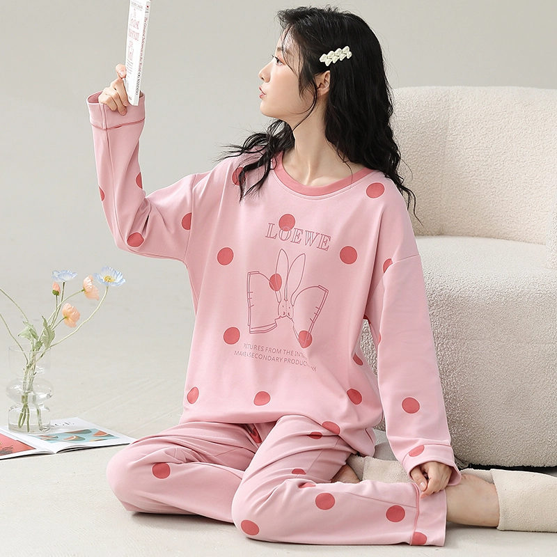 芬腾可安 宿舍外出都可穿的经典舒适设计感时尚家居服睡衣套装 女款