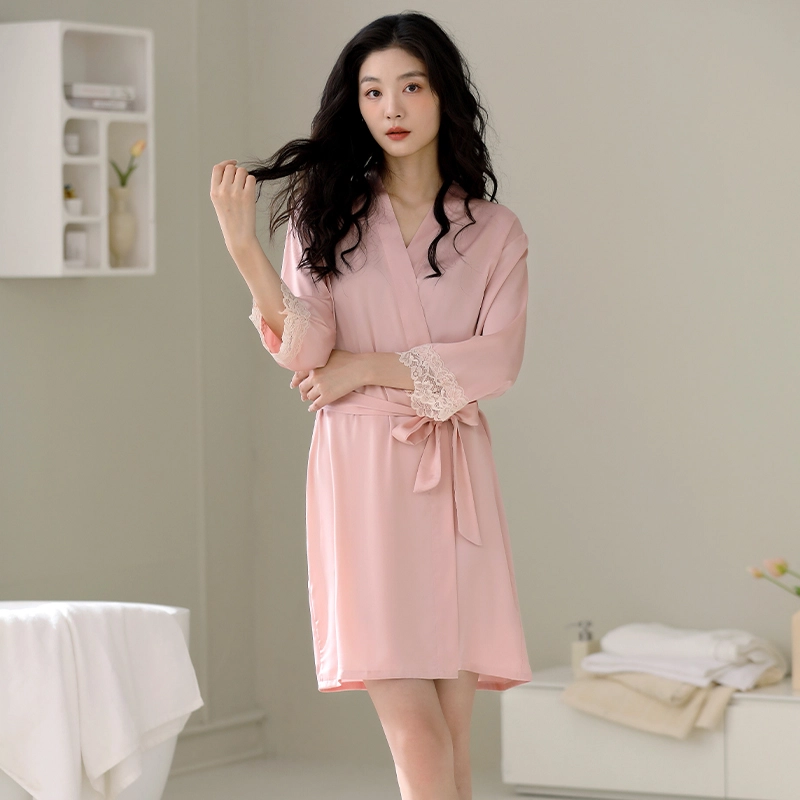 芬腾可安 柔软细腻亲肤透气顺滑凉爽家居服睡袍 女款