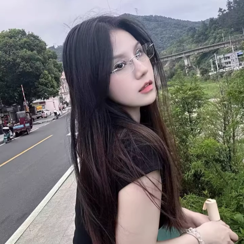【可配度数】 佐川 多边形商务无框近视眼镜 斯文文艺 高级气质款纯欲风镜框  不规则形 光学镜架 男女同款情侣款
