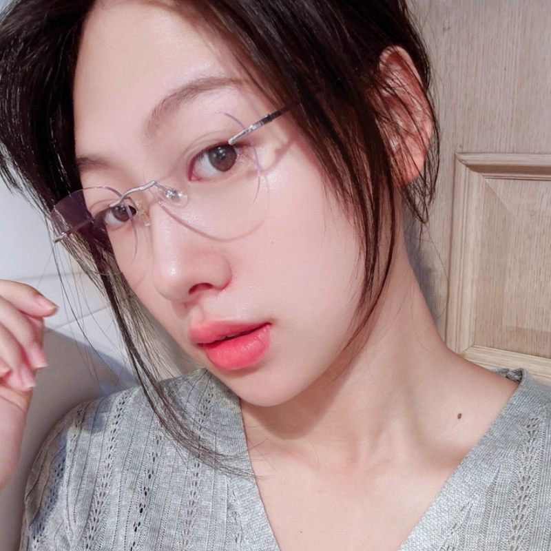 【可配度数】 佐川 复古高级感纯欲风 超轻气质款 防蓝光变色 金属钛 蝶形 光学镜架 男女同款情侣款