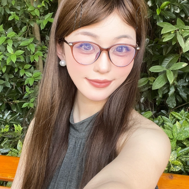 【可配度数】 佐川 时尚复古 素颜显瘦防蓝光 百搭活泼显脸小 猫眼 光学镜架 男女同款情侣款