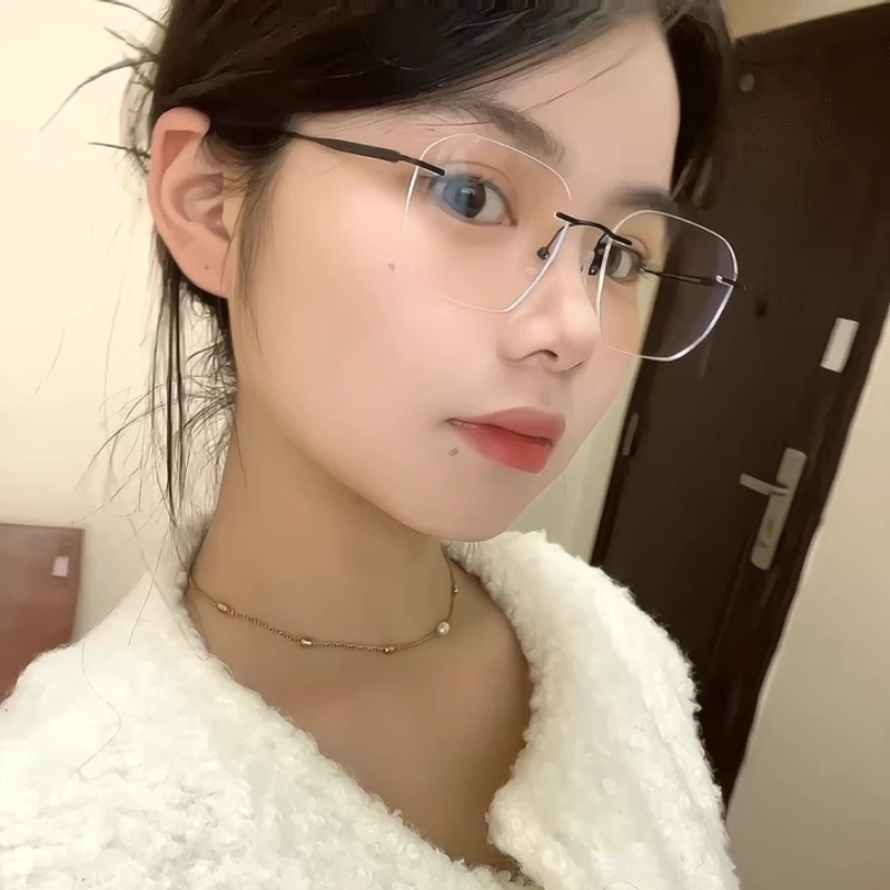 【可配度数】 佐川 超轻多边形 高级感纯欲风 立体修颜可配防蓝光变色 方形 光学镜架 男女同款情侣款