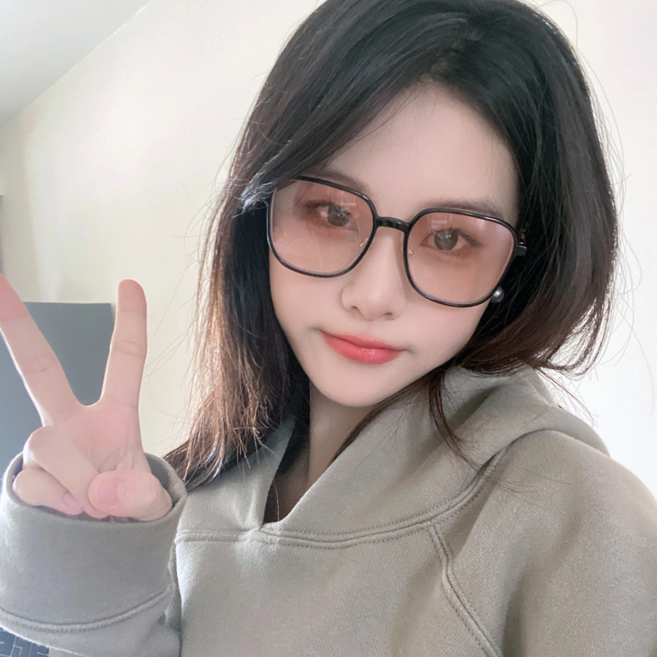 【联系客服可配度数】 佐川 一镜多用防蓝光眼镜 素颜神器平光大框磁吸眼镜 显瘦方框眼镜架潮 光学镜架 男女同款情侣款 礼盒装