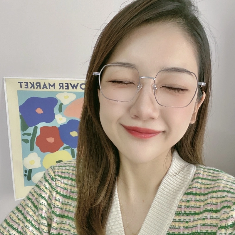 【联系客服可选配镜套餐】 佐川 近视眼镜框 轻奢文艺方形眼睛镜框 不规则形 光学镜架 男女同款情侣款