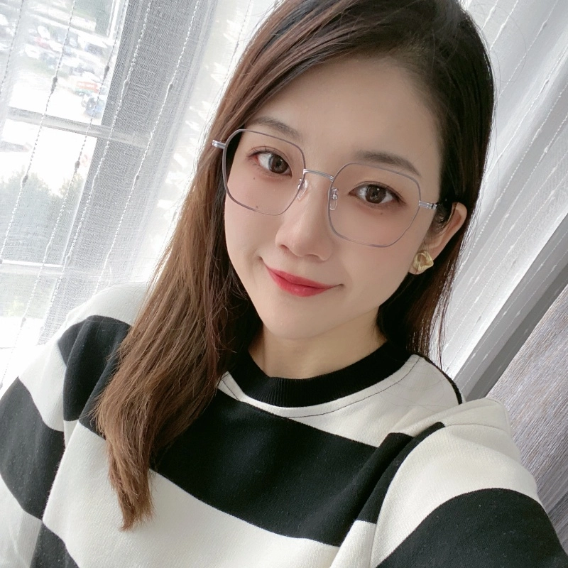 【联系客服可选配镜套餐】 佐川 近视眼镜框 轻奢文艺方形眼睛镜框 不规则形 光学镜架 男女同款情侣款