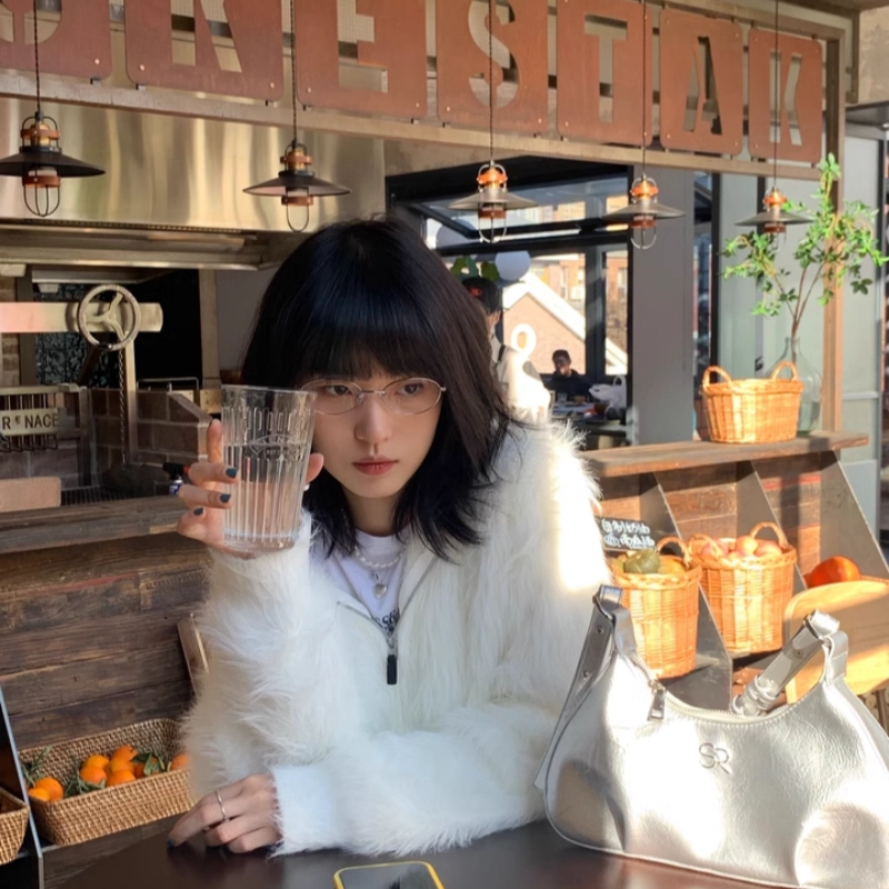 佐川 超轻纯钛椭圆小框眼镜架 厚边高度数配镜 文艺斯文纯欲框   纯钛板材镜架 椭圆形 光学镜架 男女同款情侣款 多色