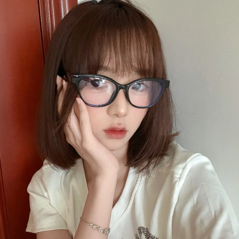 【可配度数】 佐川 超飒美式复古  素颜神器 修容显瘦近视 猫眼 光学镜架 男女同款情侣款