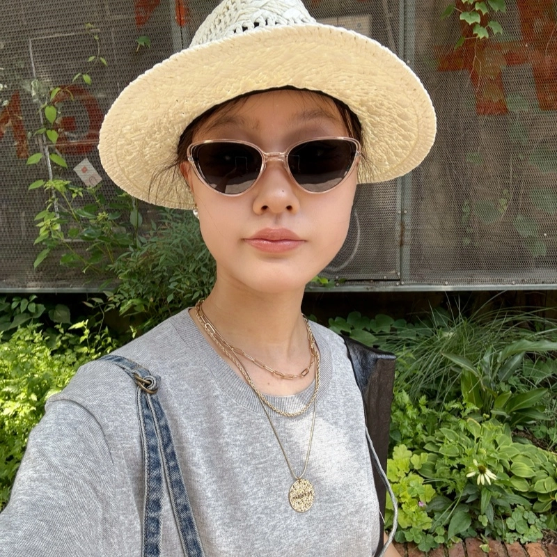 【可配度数】 佐川 时尚复古欧美风  磁吸眼镜一镜多用 圆脸显脸小 金属 猫眼 光学镜架 男女同款情侣款