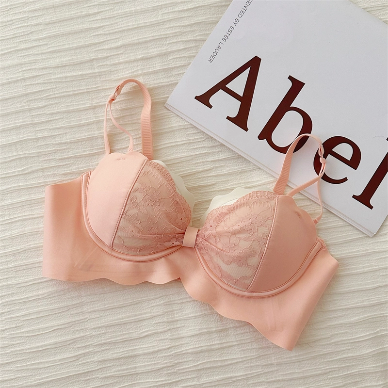 芬腾 聚拢小胸显大收副乳防下垂纯欲蕾丝无钢圈上托文胸 女款