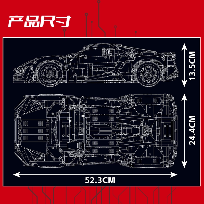 MOC 4070pcs YX13190