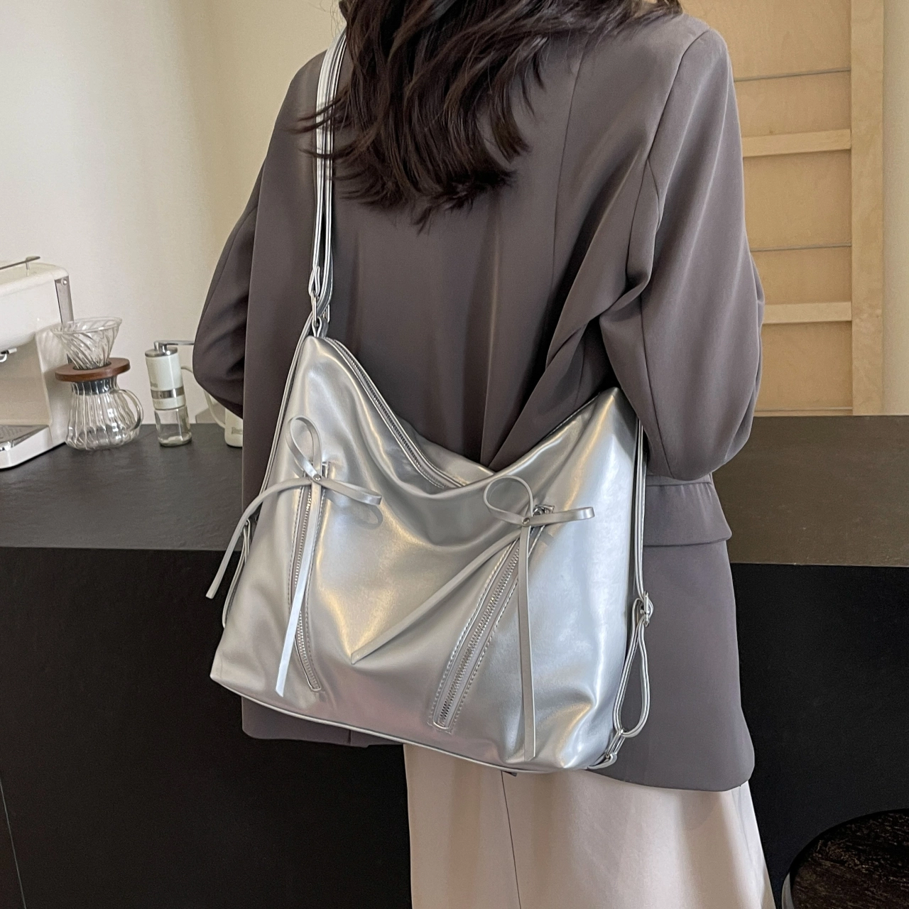 JIANGLIDA PU Tote