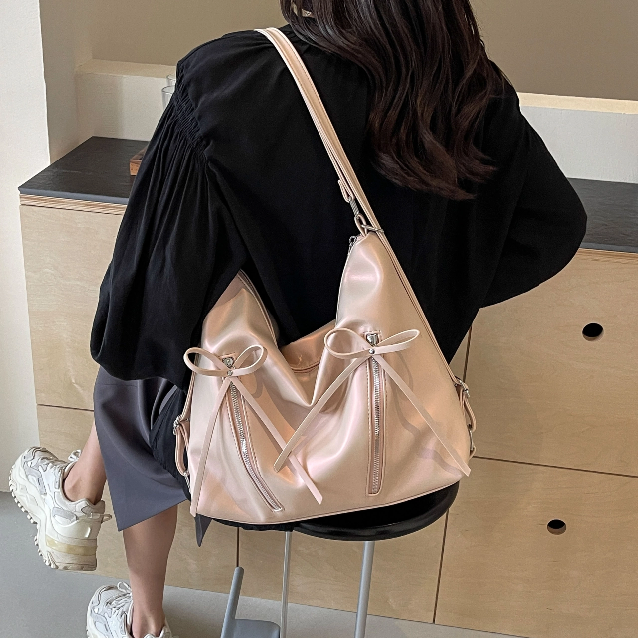 JIANGLIDA PU Tote