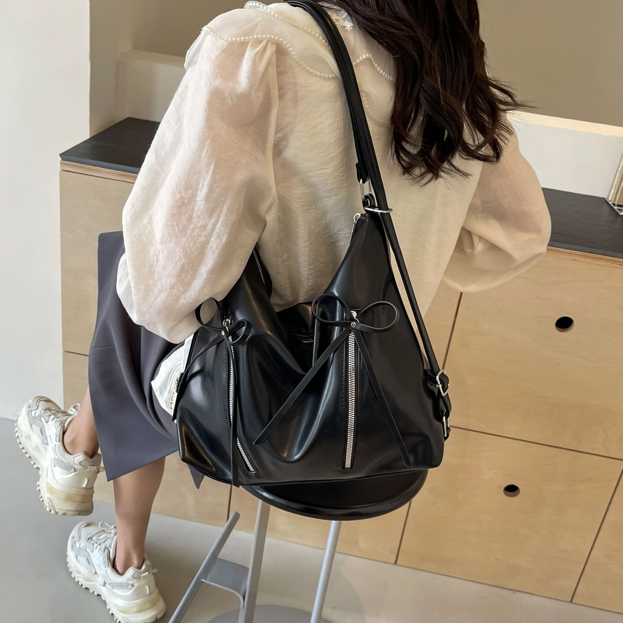 JIANGLIDA PU Tote