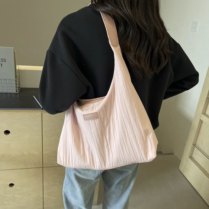 三只小鸭 小众通勤轻便休闲百搭 布 单肩包 常规 女款 多色