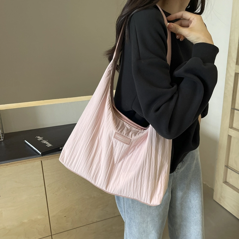 三只小鸭 小众通勤轻便休闲百搭 布 单肩包 常规 女款 多色