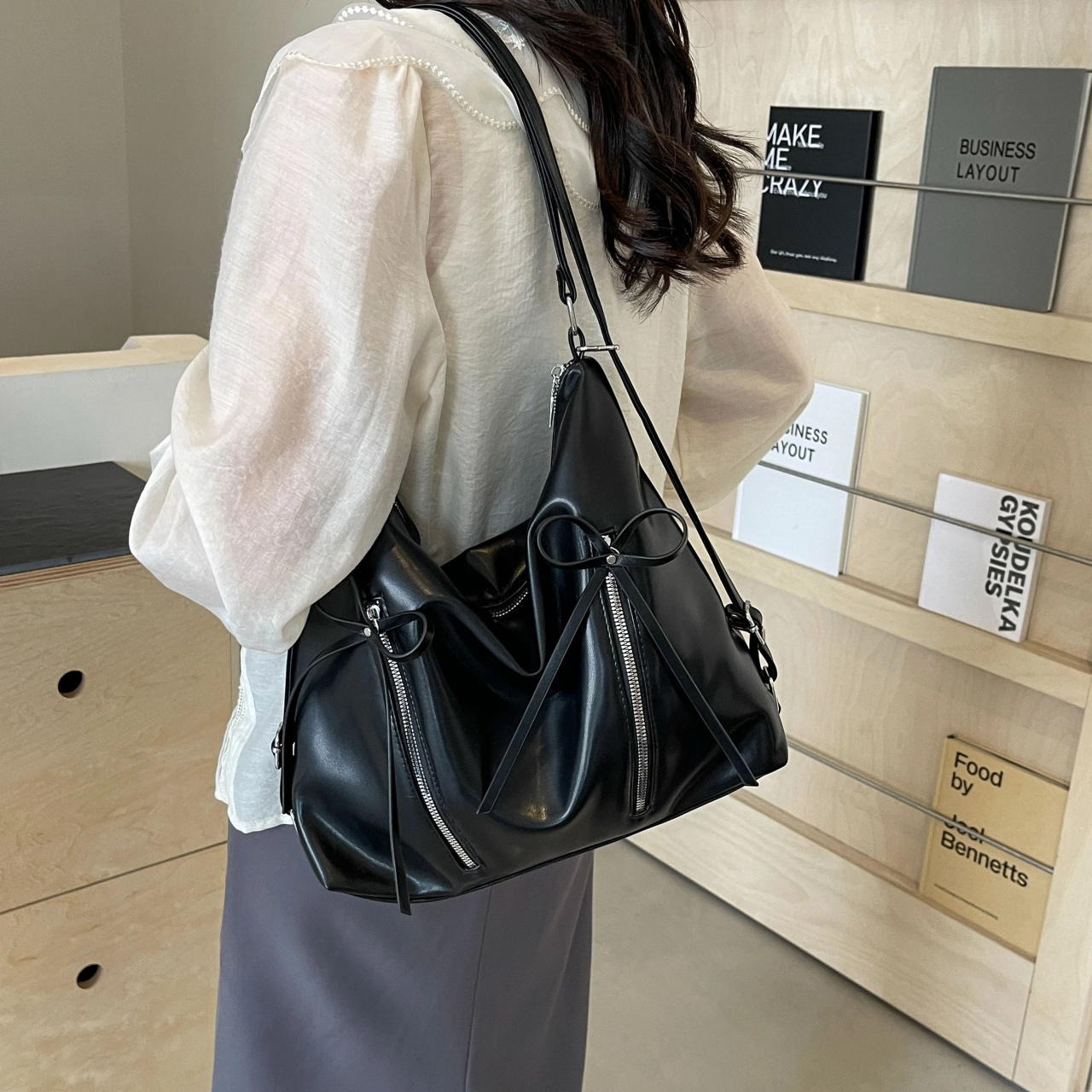 JIANGLIDA PU Tote