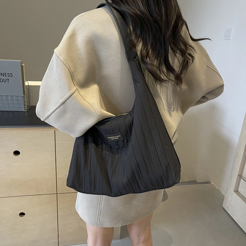 三只小鸭 小众通勤轻便休闲百搭 布 单肩包 常规 女款 多色