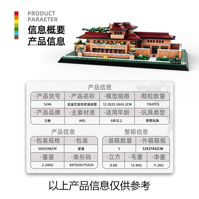 1182pcs KQKD-WG-5246