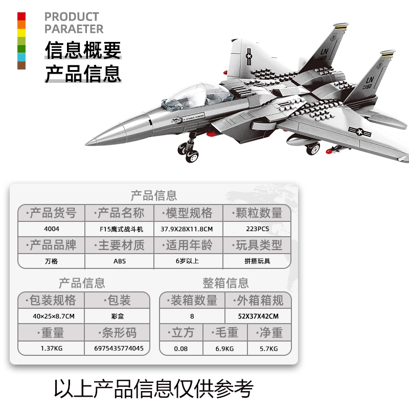 F15 223pcs 4004