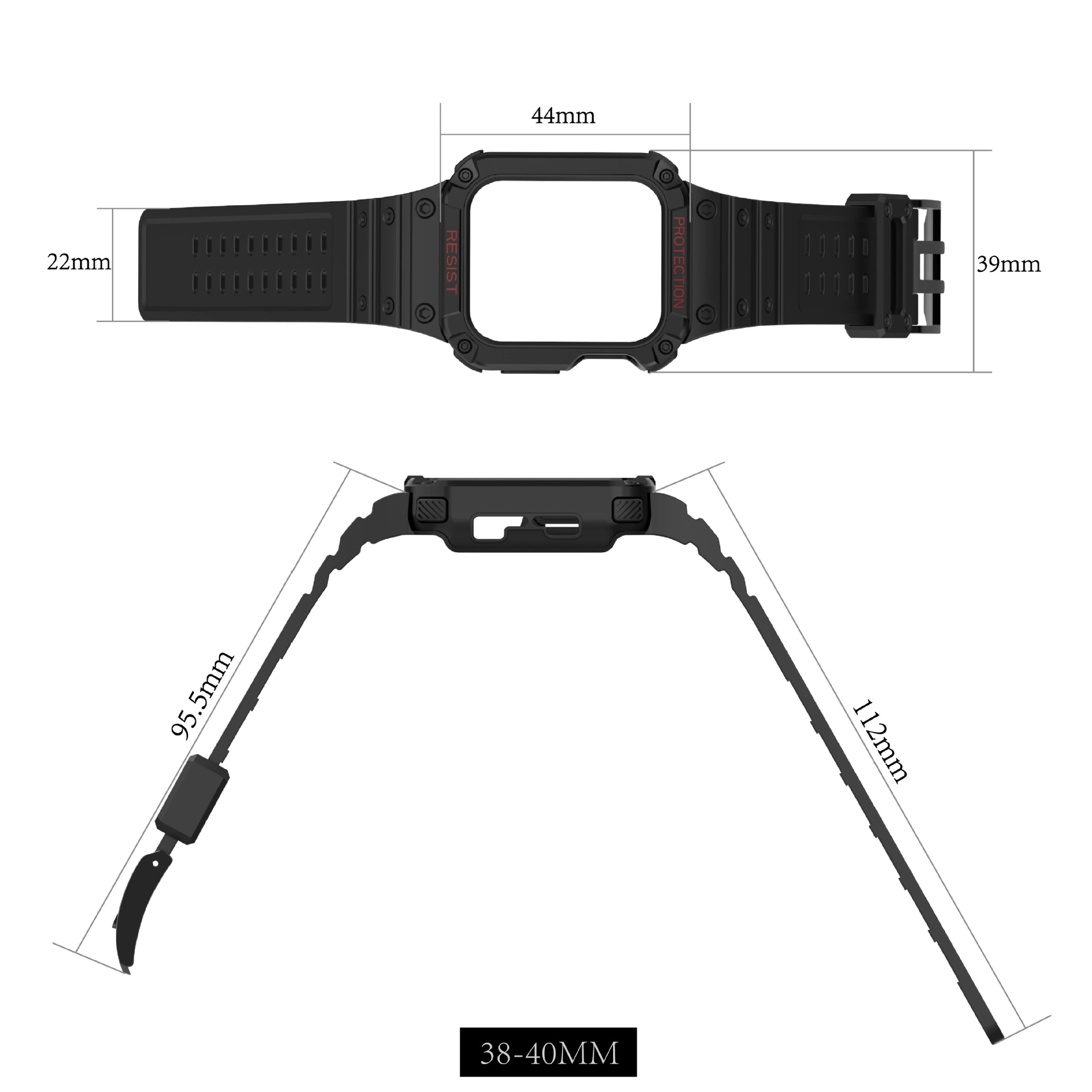 biaodaige apple watch S9S8s7iwatch TPU