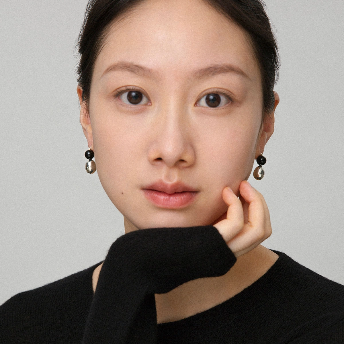 素觉 小众设计高级感 玛瑙 玉石耳环 女款