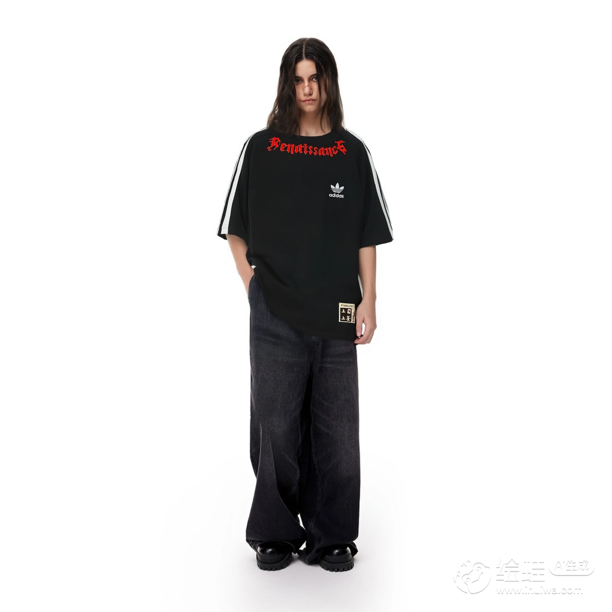 adidas originals ADICOLOR OVERSIZED TEE Fantasy T