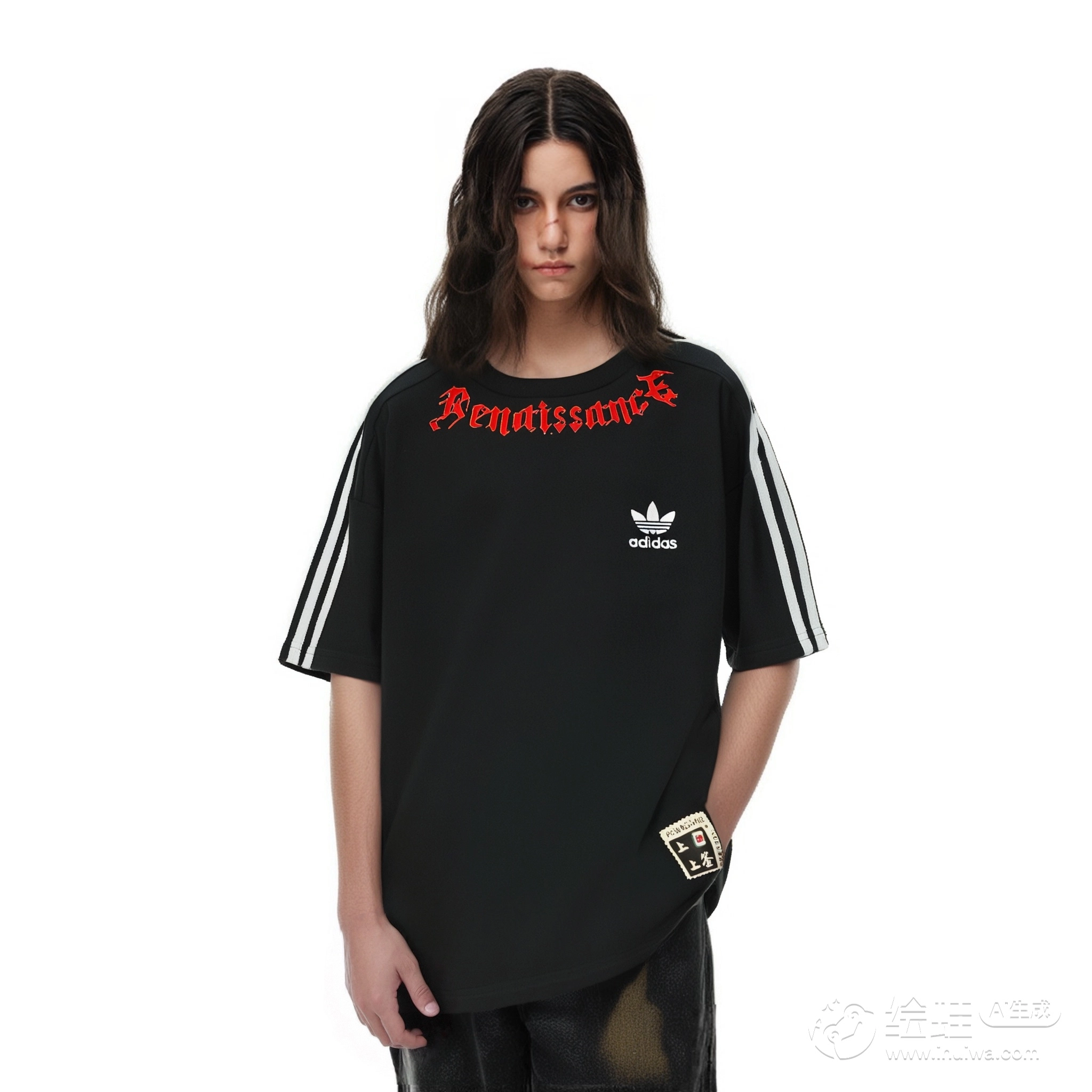 adidas originals ADICOLOR OVERSIZED TEE Fantasy T