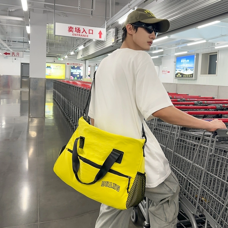 笛贝嘉 小众设计大容量休闲运动 尼龙 单肩斜挎手提包 男女同款情侣款 多色