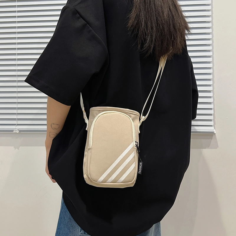 笛贝嘉 水杯包轻便束口户外旅行通勤斜挎包骑行小包 尼龙 手机包 常规 男女同款情侣款 多色